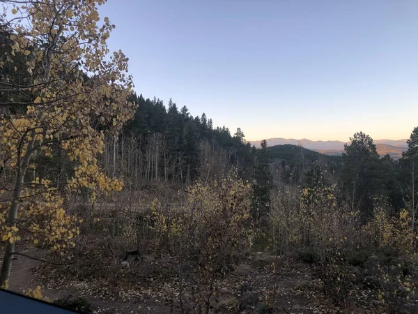 Ανατολή Ηλίου Στο Golden Gate Canyon State Park Στο Κολοράντο — Φωτογραφία Αρχείου