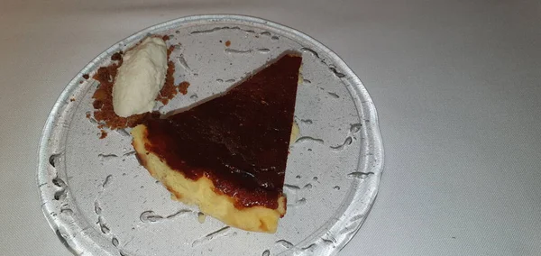 Cheesecake Παγωτό Γιαούρτι — Φωτογραφία Αρχείου