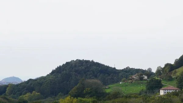 Gipuzkoa山区巴斯克地区的风景 — 图库照片