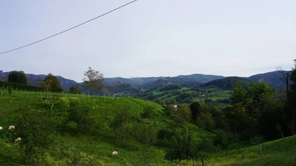Landschaften Des Baskenlandes Den Gipuzkoa Bergen — Stockfoto