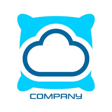 Yastık ve bulut logosu