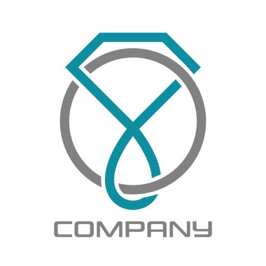 Elmas logo ve yüzük