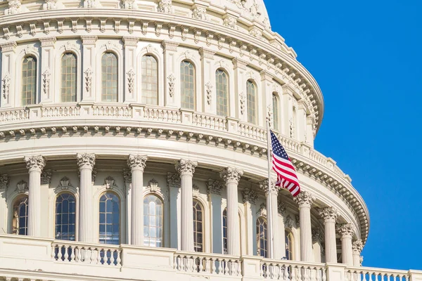 Kopuła Zjednoczonego Państwa Budynek Kapitolu Washington Stany Zjednoczone Ameryki — Zdjęcie stockowe