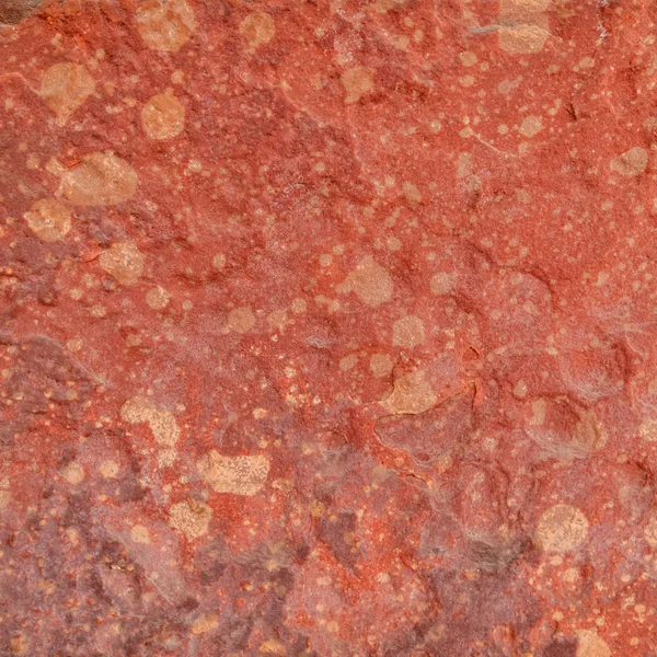 Κόκκινο Τραχιά Πέτρα Υφή Φόντου Υλικό Κατασκευής Και Αρχιτεκτονικές Λεπτομέρειες — Φωτογραφία Αρχείου