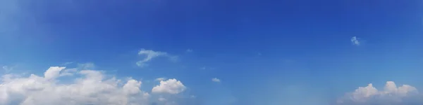 Panorama Sky Cloud Sunny Day Beautiful Cirrus Cloud — Stock Photo, Image