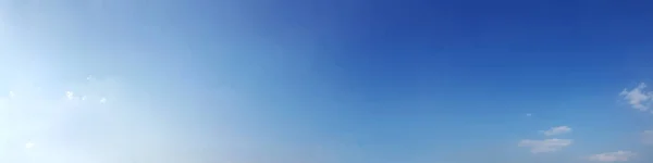 Ciel Panoramique Avec Nuage Par Une Journée Ensoleillée Beau Cirrus — Photo