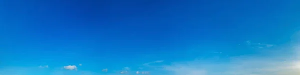 Panorama Sky Cloud Sunny Day Beautiful Cirrus Cloud — Stock Photo, Image