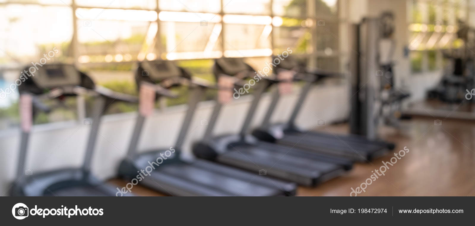 Blurred Fitness Gym Background Banner Fitness Exercise Concept Stock Photo C Duiwoy