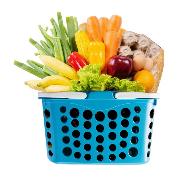 Sağlık Gıda meyve ve sebze süpermarket bakkal alışveriş kavramı