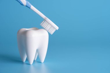 sağlıklı diş ekipman araçları profesyonel diş diş bakımı konsepti için