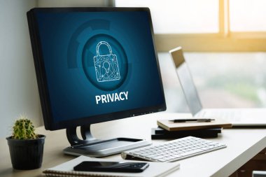 Siber Güvenlik iş, teknoloji, güvenlik duvarı Antivirus uyarı koruma güvenlik ve siber