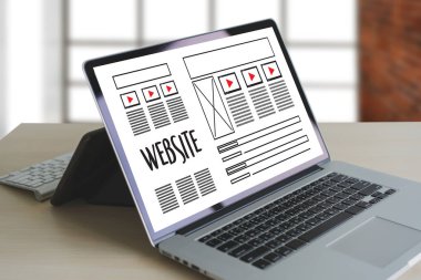 Web tasarım düzeni kroki çizim yazılım Media Www ve Grafik düzeni Web sitesi geliştirme projesi