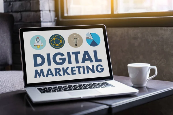 Digitale Marketing Nieuw Opstartproject Millennials Business Team Handen Aan Het — Stockfoto