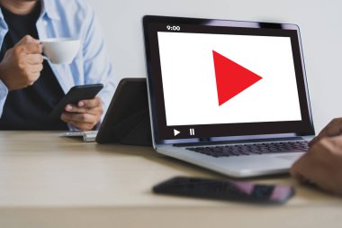 VIDEO MARKETING Ses Videosu, piyasa etkileşimli kanallar, Business Media Technology yenilik teknolojisi pazarlama teknolojisi kavramı