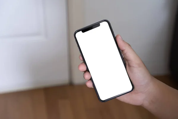 Fechar Mãos Homem Usando Telefone Inteligente Tecnologia Tendências Tecnologia Telefone — Fotografia de Stock