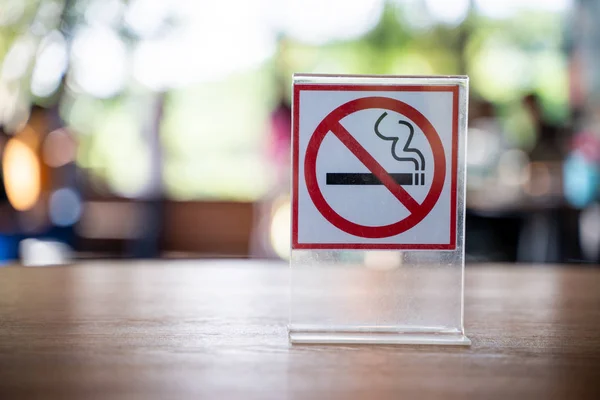 Куріть Знак Ніякого Куріння Кав Ярні — стокове фото