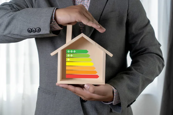 energy rating chart Eco man energy efficiency scale image