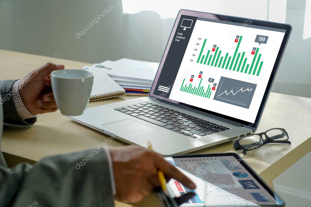 work hard Data Analytics Statistics Information Business Technology