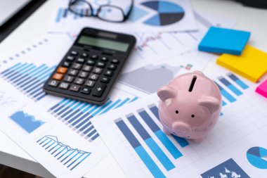 hesaplamak numaraları, Finans Muhasebe grafik sosyal ağ diyagramı ile finansal