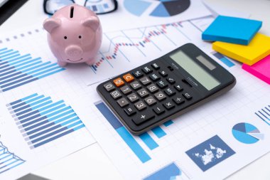 hesaplamak numaraları, Finans Muhasebe grafik ile finansal 