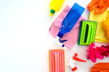 onun ev temizliği, ev temizliği yakın çekim toz losyonları