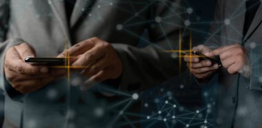  Ağ ve veri müşteri bağlantısı bulut tabanlı Web adam netwo