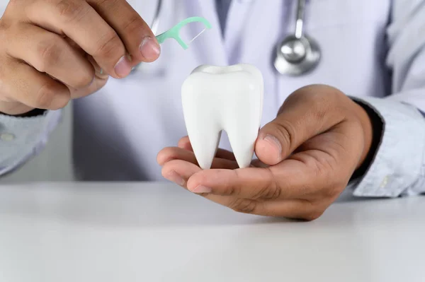 Diente, salud, concepto de odontología imagen de cuidado dental y tratamiento —  Fotos de Stock