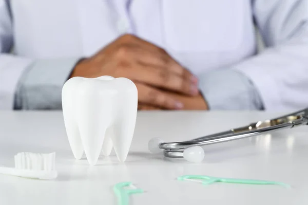 Higiene dental y educación Dental, salud, concepto de odontología —  Fotos de Stock