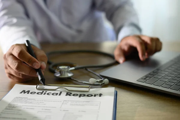 Medical records patient information Medical technology concept