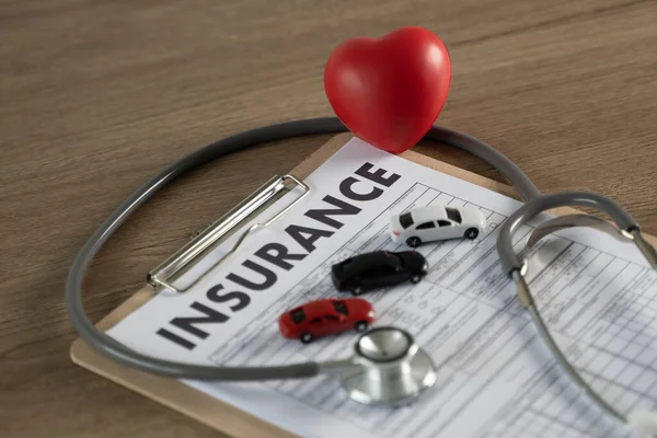 健康保険医療リスク安全医療デジタル保険 — ストック写真