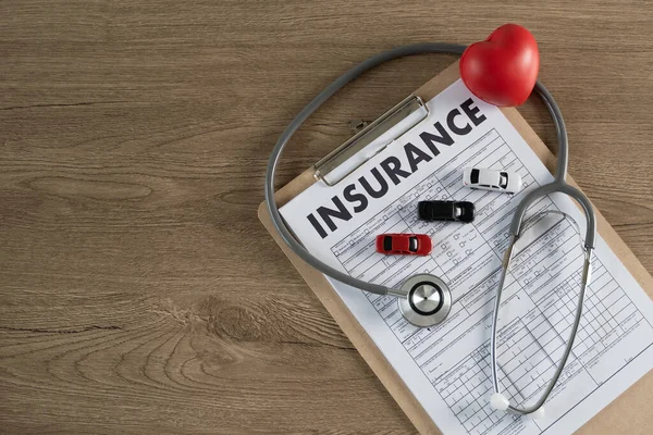 健康保険医療リスク安全医療デジタル保険 — ストック写真