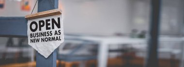 NEW NORMAL olarak AÇIK İŞ, Coronavirus COVID-19 romanında yeni bir normale başladı