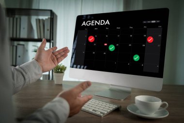 Ajanda Takvimi Planlama İş Planlama Programı Akıllı Telefon Dijital Bitiş Tarihi Örgütü
