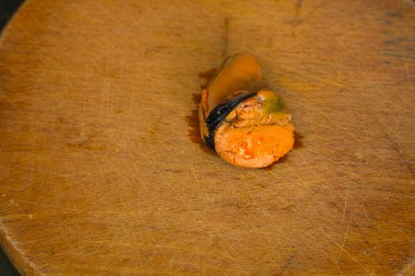 Salamura soslu Galiçya midyesi