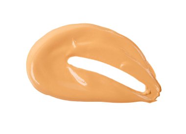 Güzellik sıvısı temel darbesi beyaz arkaplanda izole