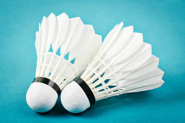 Navettes Badminton Rez Chaussée Bleu — Photo