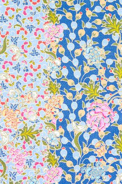 Sanatın güzel dokusu Thai Batik deseni.