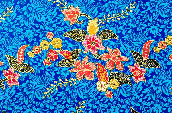 The beautiful of art Batik textile pattern that become traditional clothes.