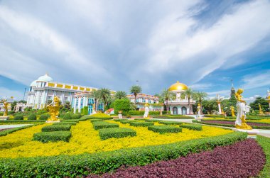 Chonburi Pattaya, Tayland - 10 Eylül 2016: Baan sukhawadee, Çin geleneksel müzesi, Chonburi, Tayland.