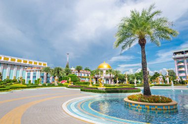 Chonburi Pattaya, Tayland - 10 Eylül 2016: Baan sukhawadee, Çin geleneksel müzesi, Chonburi, Tayland.