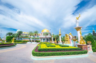 Chonburi Pattaya, Tayland - 10 Eylül 2016: Baan sukhawadee, Çin geleneksel müzesi, Chonburi, Tayland.