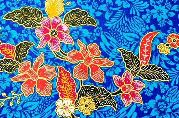 Den Vackra Konst Mönster För Traditionella Kläder Inkluderar Batik Mönster — Stockfoto