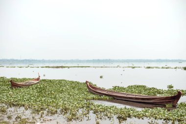 Mandalay bay Myanmar ötesinde huzurlu bir öğleden sonra