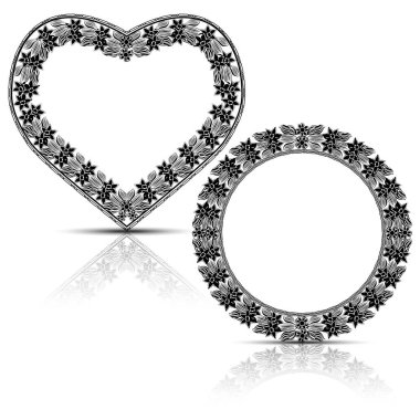 siluet gölge ile kare oyma