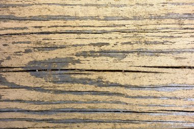 Çatlak sarı bir tahta dokusu.