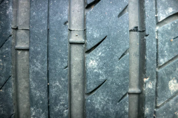 Rubber Tire Tread Car — Stock Photo, Image