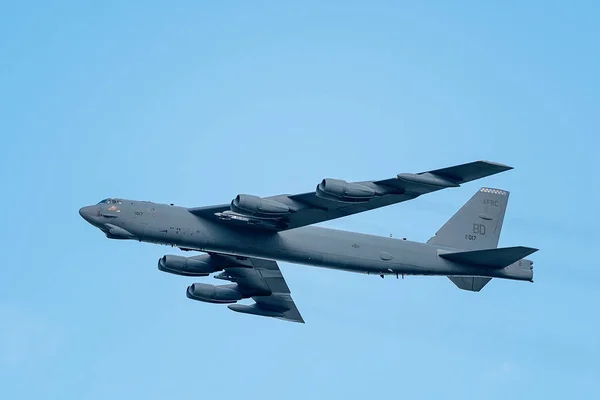 오쉬코쉬 위스콘신 2018 Eaa Airshow에 Stratofortress — 스톡 사진