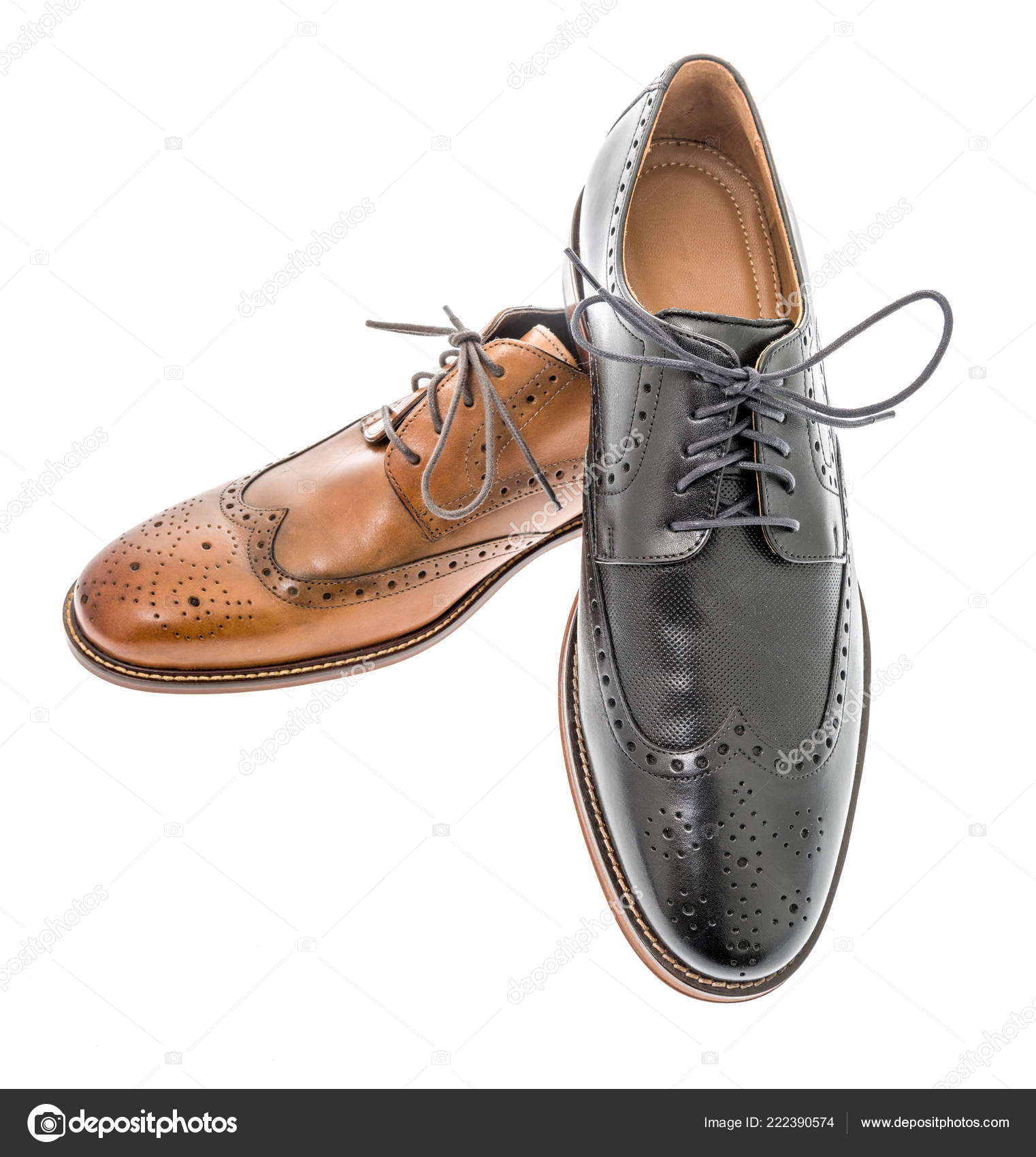 mens black wingtip oxford shoes