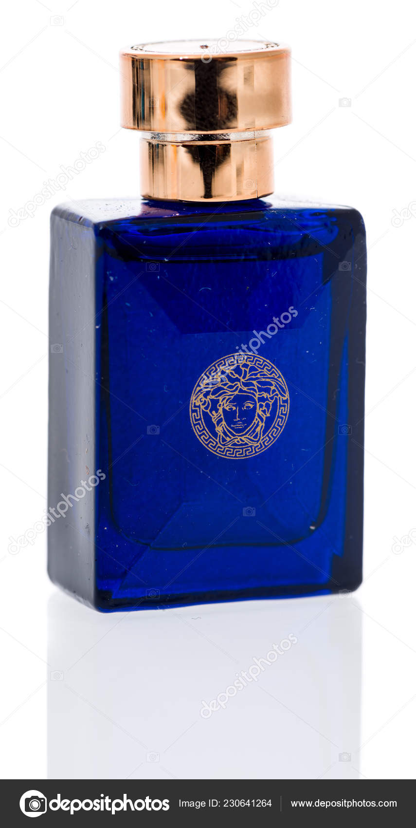 versace blue bottle cologne
