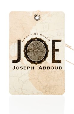 Winneconne, Wi - 10 Aralık 2018: A Joseph Abboud giysi izole bir arka plan üzerinde tag.